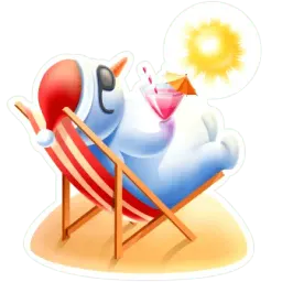 Снеговичок sticker 12
