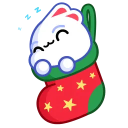 Снежный кролик sticker 12