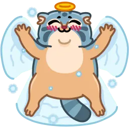 Снежный манул sticker 12