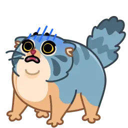 Снежный манул sticker 6
