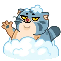 Снежный манул sticker 7