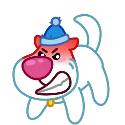 Снежок sticker 11