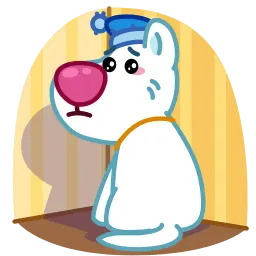 Снежок sticker 12