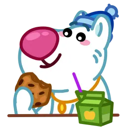 Снежок sticker 3