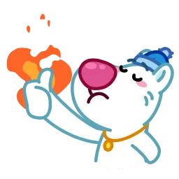 Снежок sticker 5