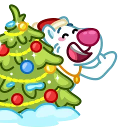 Снежок sticker 7