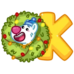 Снежок sticker 8