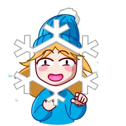 Снежинка Telegram sticker pack