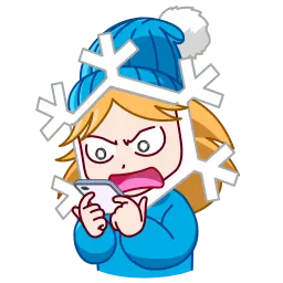 Снежинка sticker 12
