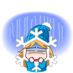 Снежинка sticker 4