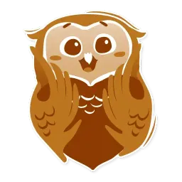 Owl Sofa sticker 2