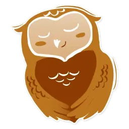 Owl Sofa sticker 4