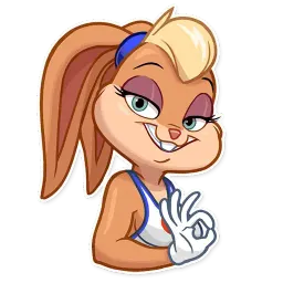 Лола Банни sticker 4