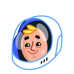 Космонавт Telegram sticker pack