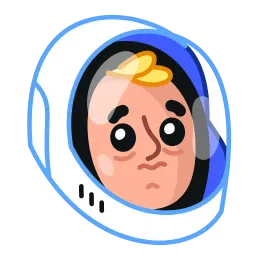 Космонавт sticker 6