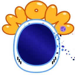 Космонавт sticker 8