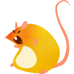Круглая крыска sticker 4