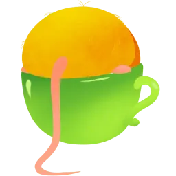 Круглая крыска sticker 7