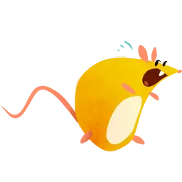 Круглая крыска sticker 9