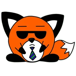 Сферическая лисичка sticker 3