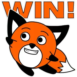 Сферическая лисичка sticker 4