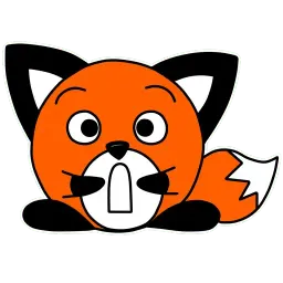 Сферическая лисичка sticker 9