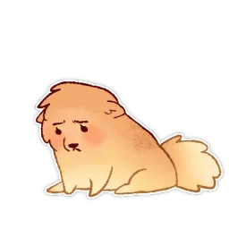 Булочка с корицей sticker 12