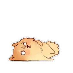 Булочка с корицей sticker 3