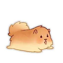 Булочка с корицей sticker 7