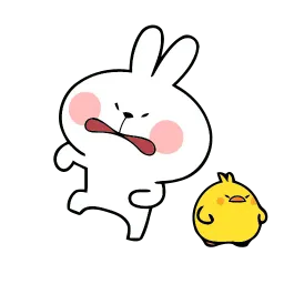 Испорченный кролик sticker 12