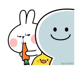Испорченный кролик sticker 3