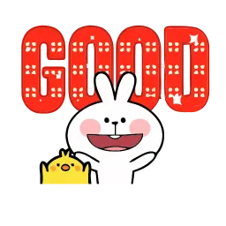 Испорченный кролик sticker 8