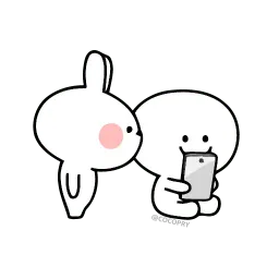 Испорченный кролик sticker 10