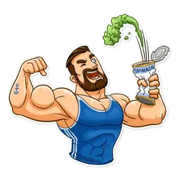 Спортивный парень sticker 11