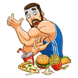 Спортивный парень sticker 3
