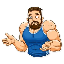 Спортивный парень sticker 6