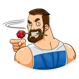 Спортивный парень sticker 7