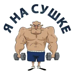 Тренажёрка sticker 2