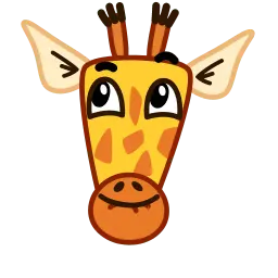 Жираф Спотти Telegram sticker pack