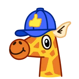 Жираф Спотти sticker 3