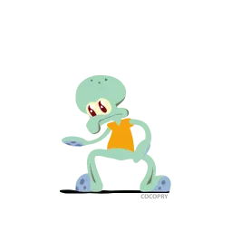 Сквидвард sticker 5