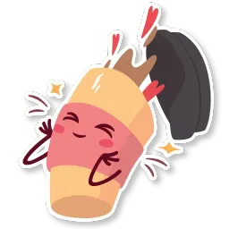 Стаканчик sticker 2