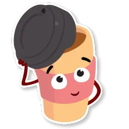 Стаканчик sticker 6