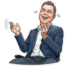 Илон Маск Telegram sticker pack