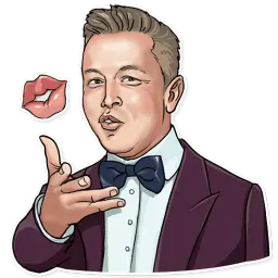 Илон Маск sticker 2