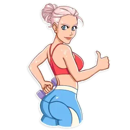 Будь в форме sticker 3