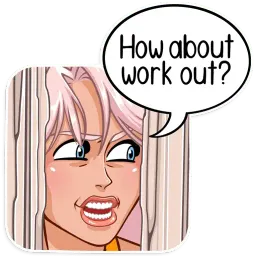 Будь в форме sticker 5