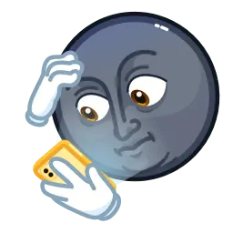 Хитрая луна sticker 11