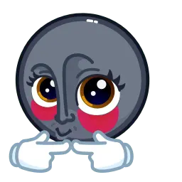 Хитрая луна sticker 12