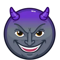 Хитрая луна sticker 9